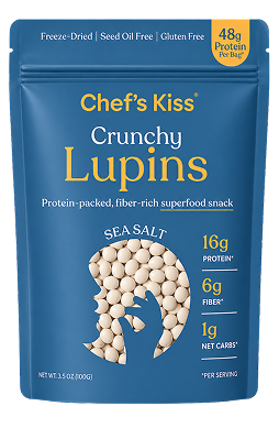 Chef's Kiss Crunchy Lupins