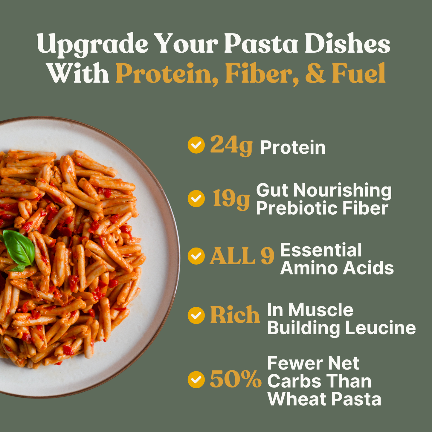 Classic Protein Strozzapreti